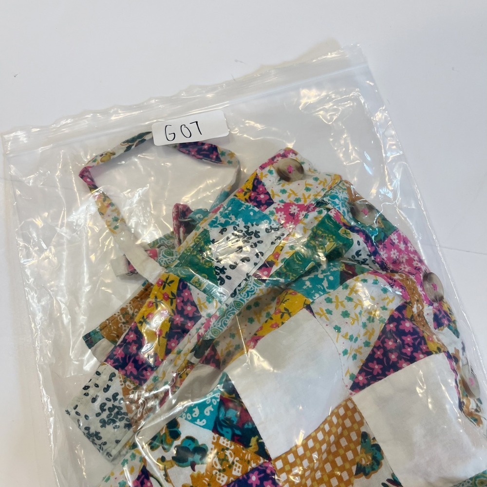 Anthropologie Pilcro Patchwork Boxy Top Multi Floral Button Front Cami Size XS - Picture 7 of 7